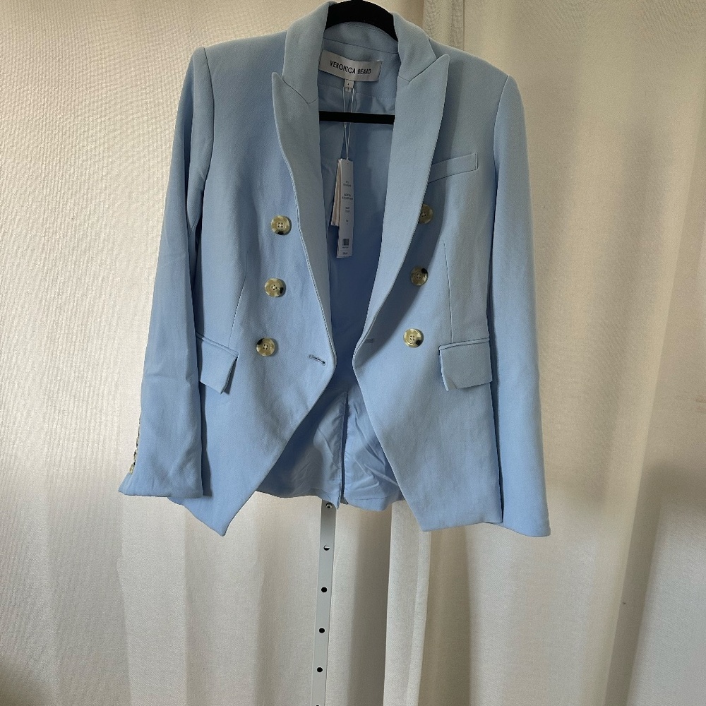 Veronica beard ice blue miller dickey jacket FINAL PRICE - Picture 3 of 7